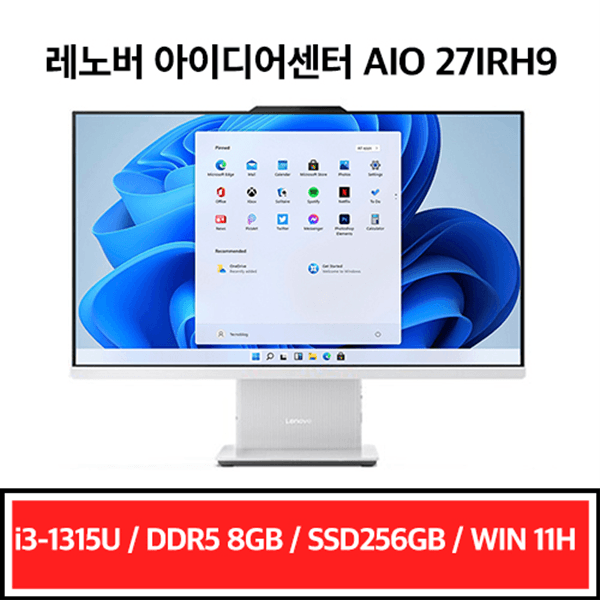 더플랙스 레노버 아이디어센터 AIO 27IRH9 F0HM011RKR Win11Home 8GB 256GB