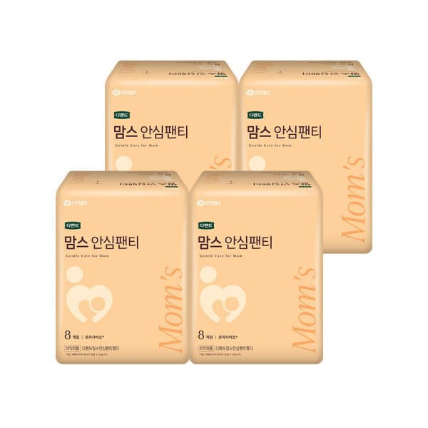 유한킴벌리직영스토어 디펜드 맘스 안심 팬티 성인기저귀 산모전용 8매 X 4EA - 최저가 31,700원