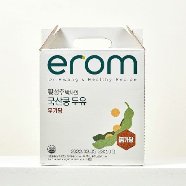 NS홈쇼핑 이롬 황성주 무가당 두유 190ml 96팩