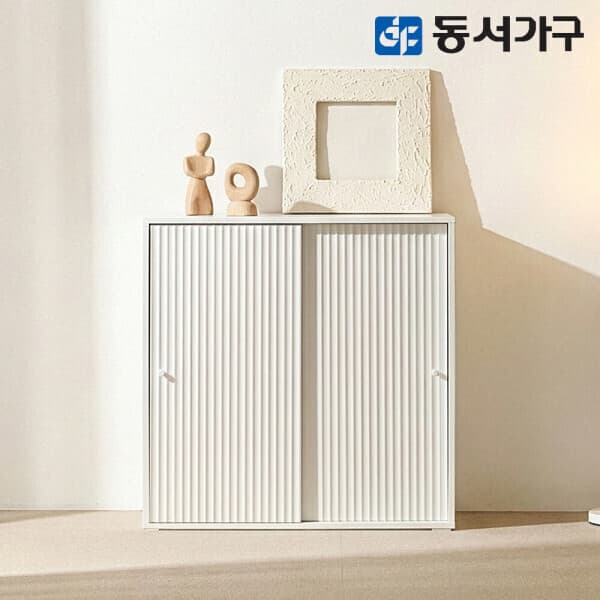 동서가구mall 오트 E0 템바보드 슬라이딩 수납장 800 2도어 DF645865