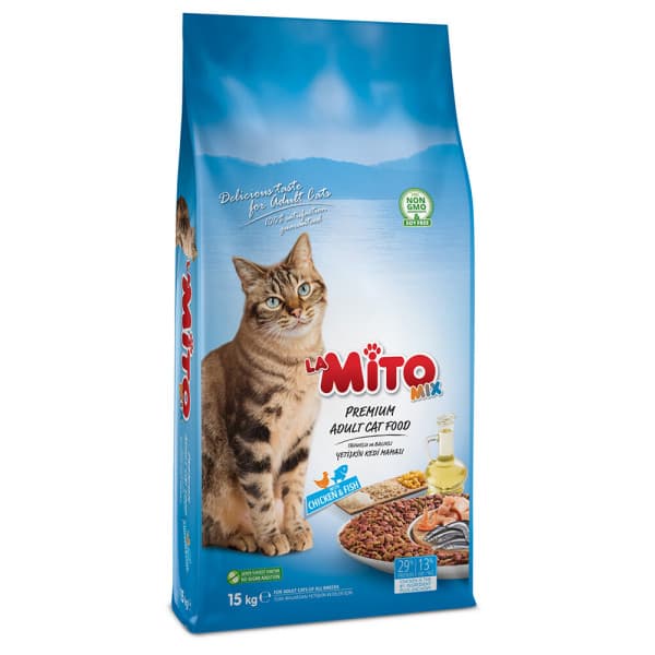 바른생활펫 미토(la-mito) 어덜트 치킨피쉬 고양이사료 15kg - 최저가 80,500원