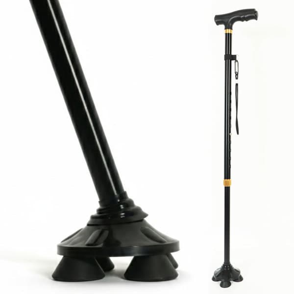 inosport 초경량 360도 회전 관절 네발 지팡이 - 최저가 18,500원