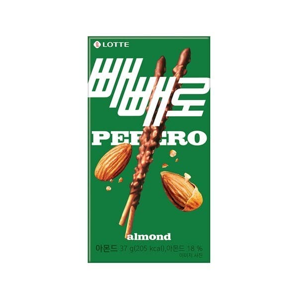 스마트콘 롯데 아몬드빼빼로 37g