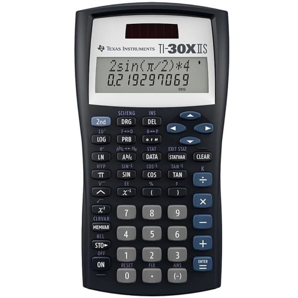 셀렉트월드커머스 텍사스 인스트루먼트 TI-30XIIS 과학 계산기 검은색 - 최저가 36,270원