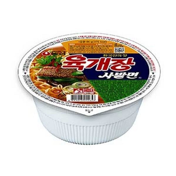 스마트콘 CU 농심 육개장사발면