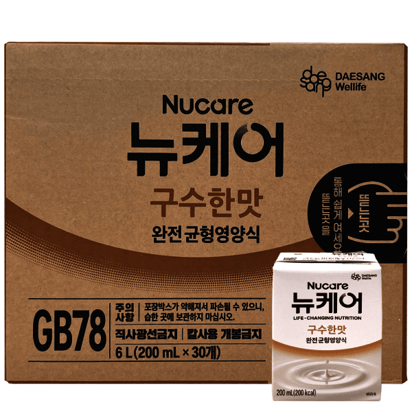 비타콕(건강전문몰) 대상웰라이프 뉴케어 구수한맛 200ml 30개 - 최저가 53,000원