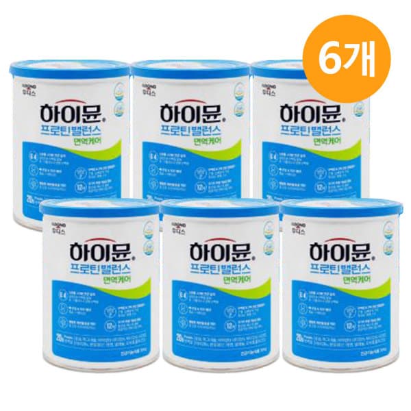 참딜 일동후디스 하이뮨 프로틴 밸런스 면역케어 304g x 6개