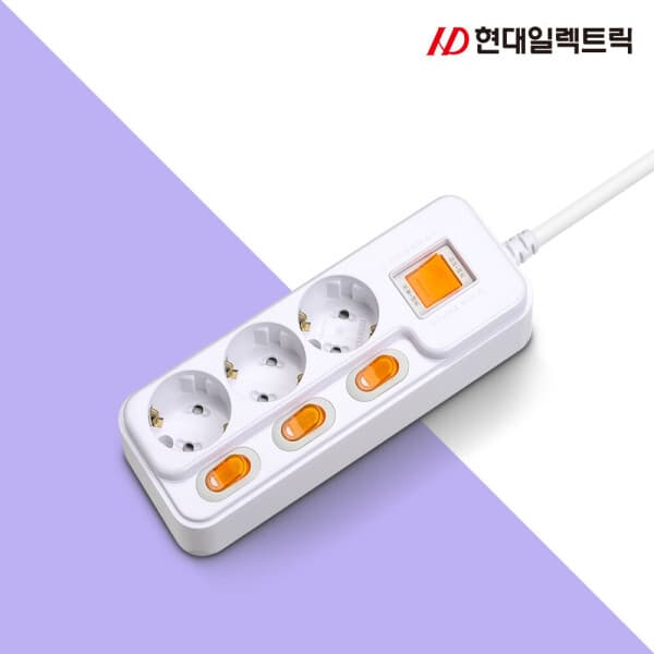 DS_store 국산 안전 멀티탭 메인+개별 3구 10M