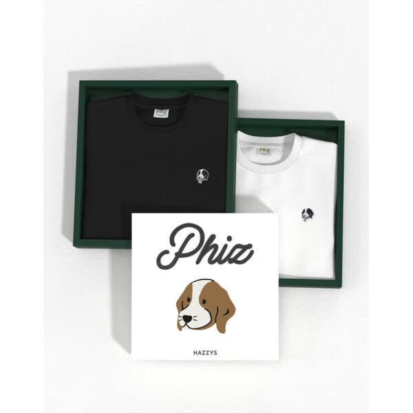 LF몰 HAZZYS PHIZ 2PACK 반팔 티셔츠 SPTS6E901WT