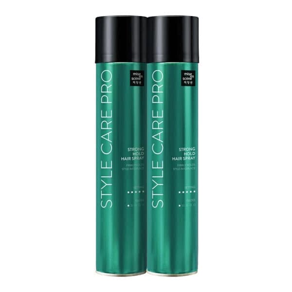 아모레퍼시픽바디헤어 미쟝센 스타일케어 헤어스프레이 스트롱홀드 450ml x 2
