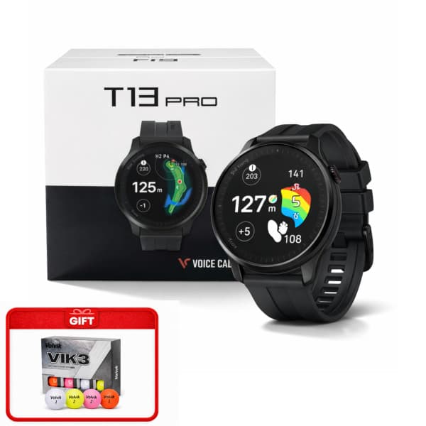BESTCOMPANY 보이스캐디 T13 PRO 시계형 골프거리측정기 블랙/화이트 - 최저가 486,540원