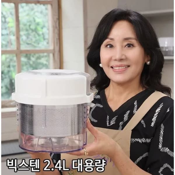 신세계라이브쇼핑 홍여진의 하이로 대용량 빅스텐 2.4L 매직 짤순이
