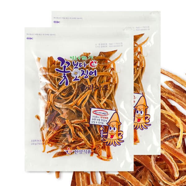 고래거너 꽃보다오징어 슬라이스 230g + 230g