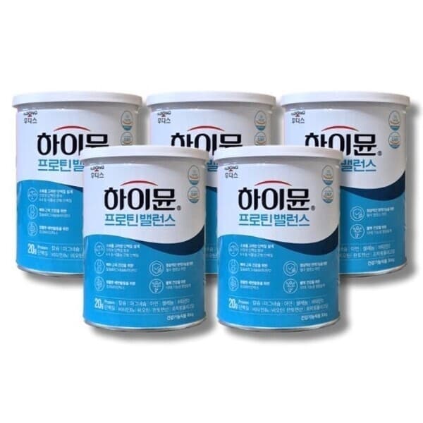 W쇼핑TV홈쇼핑 일동후디스 하이뮨 프로틴 밸런스 304g 5통