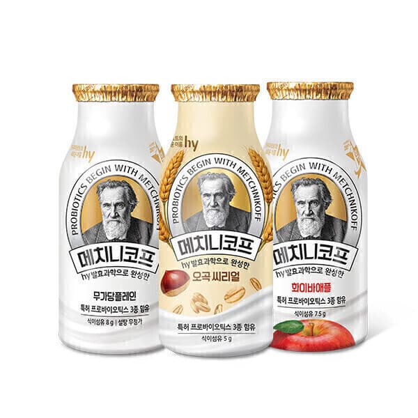 에치와이(hy) 메치니코프 무가당플레인 140ml 24개