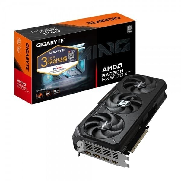 픽셀스테이션 GIGABYTE 라데온 RX 9070 XT GAMING OC 16GB - 최저가 1,136,000원