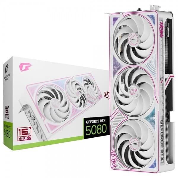 지앤케이솔루션 Colorful iGame 지포스 RTX 5080 ULTRA OC White 16GB - 최저가 2,500,000원