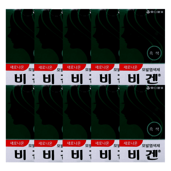 왜아팜 동아제약 비겐 5g 흑색 10개