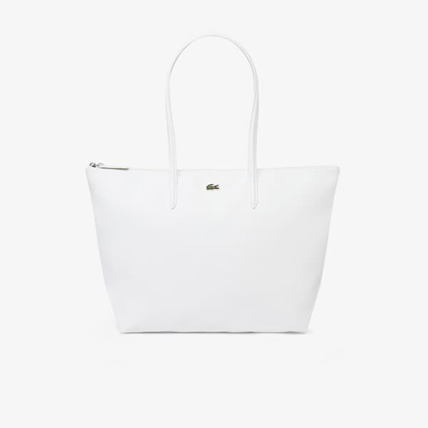 lacoste 라코스테 여성 L.12.12 컨셉 가로형 라지 쇼퍼백 NF1888P56G 001 - 최저가 111,300원