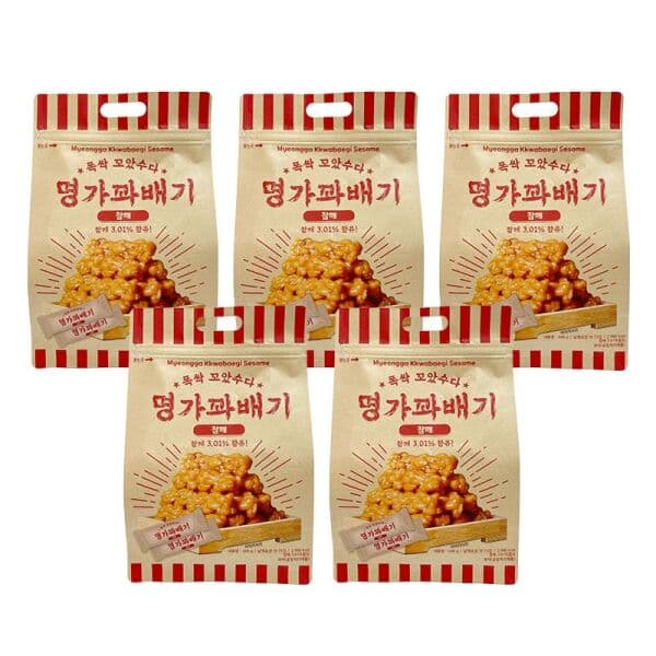 NS홈쇼핑 명가꽈배기 참깨 500g X 5세트
