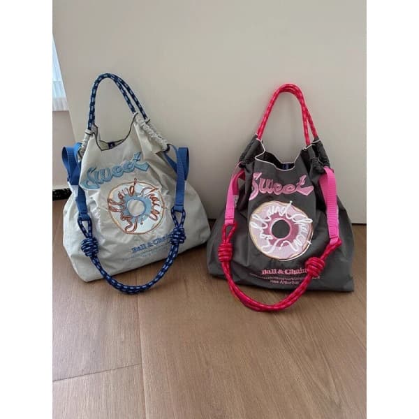 복주머니마켓 일본가방 볼앤체인 에코백 여성 데일리가방 오리지널 - 최저가 21,800원