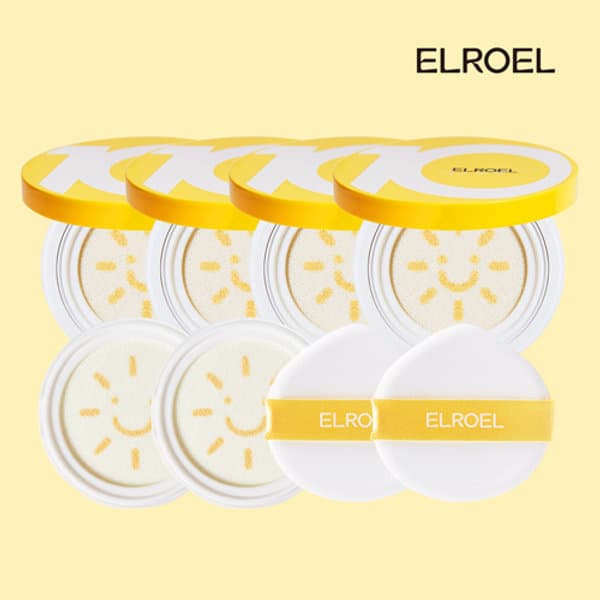 홈앤쇼핑 엘로엘 빅선쿠션 S10 더블세트 본품4+리필2