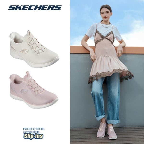 GS_SHOP_TV 스케쳐스 여성용 써밋 슬립인스 워킹화