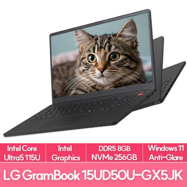 유노이아스토어 LG그램북 15UD50U-GX5JK 울트라5 115U 8G 256G WIN11