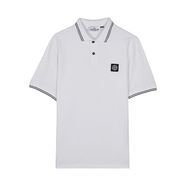 신세계백화점 스톤아일랜드 SS26 남성 로고 패치 폴로 티셔츠 L1S152200010 S0018 V1001 - 최저가 234,240원