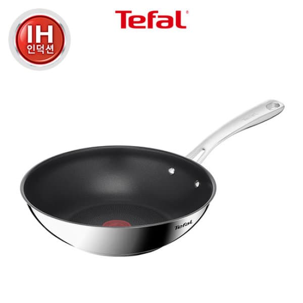 GS_SHOP 테팔 인덕션 티타늄3X 퍼펙트 레지스트 볶음팬 28cm