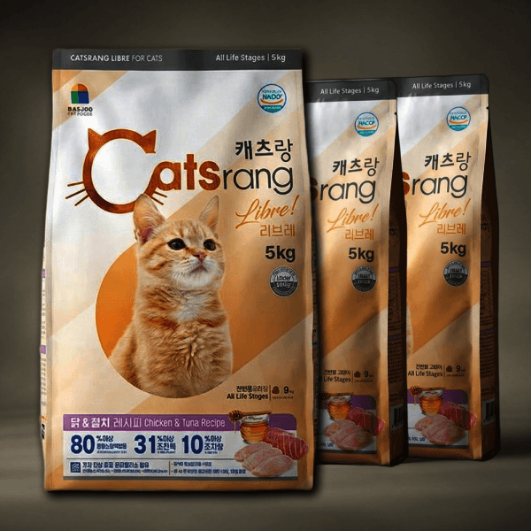 뷰앤온 캐츠랑 캣 리브레 Libre 15kg (5kg x 3개) 고양이사료 - 최저가 36,590원