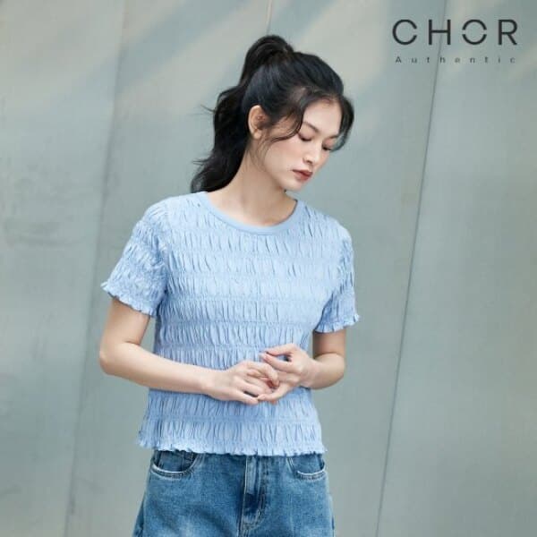 GS_SHOP_TV 코어 어센틱 26SS 셔링 티셔츠 2종 - 최저가 44,910원