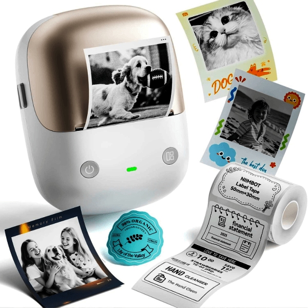 NIIMBOT공식몰 NIIMBOT B2포토 Pro 듀얼컬러 라벨프린터
