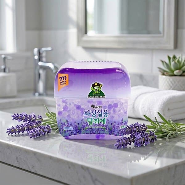 신세계몰 산도깨비 화장실용 탈취제 라벤더향 300g x 10개