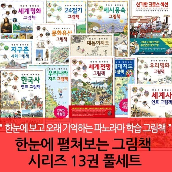 예스24도서 (전집)한눈에 펼쳐보는 그림책 시리즈 13권 풀세트 - 최저가 191,700원