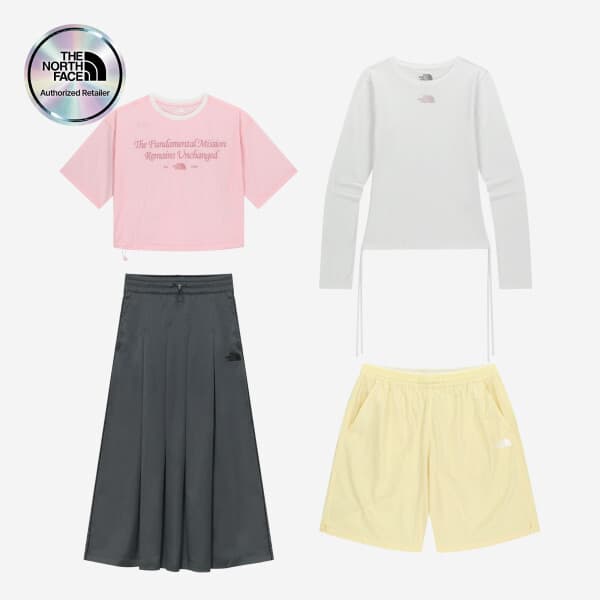 노스페이스직영 노스페이스 화이트라벨 26 S/S 반팔티/스커트/쇼츠 - 최저가 45,500원