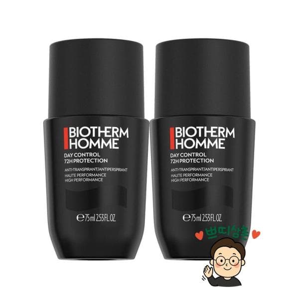 쁘띠삼촌 비오템 옴므 데이 컨트롤 72H 데오도란트 롤온 75ml 2개 - 최저가 74,900원