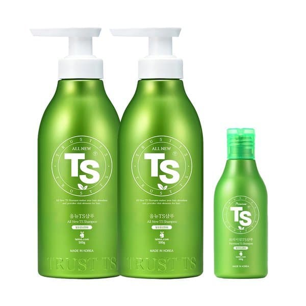 신세계몰 TS트릴리온 올뉴 TS 샴푸 500g 2개 + 프리미엄 TS 샴푸 100g