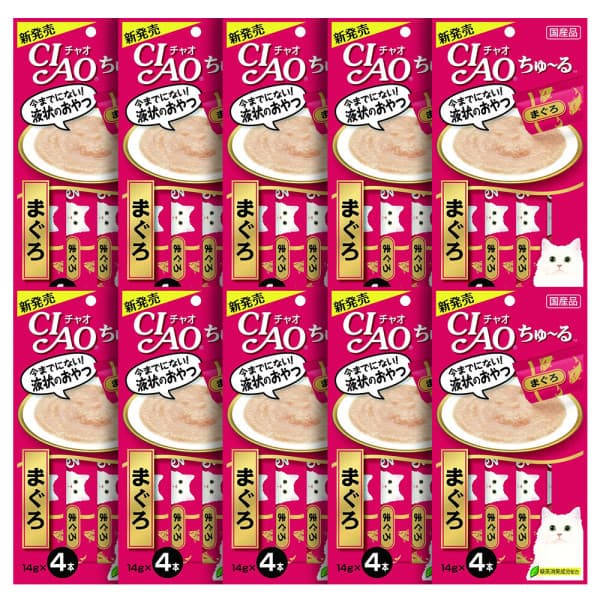 슈퍼스타펫 이나바 SC-71 챠오츄르 참치 4P x 10개