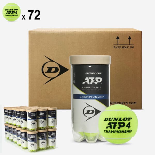 건영스포츠 던롭 ATP 테니스공 챔피언쉽 캔볼 36캔 72개 - 최저가 139,000원