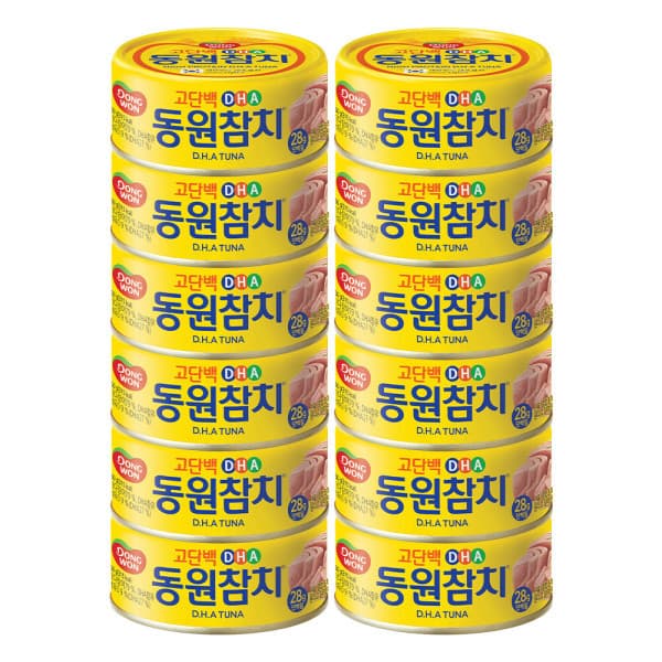 동원에프앤비스타배송 동원 DHA 참치 150g 원터치 12캔