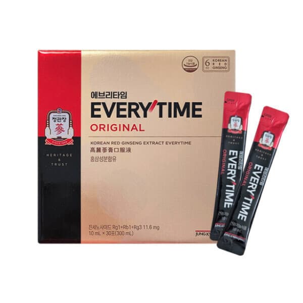 숲밍고 관장 홍삼정 에브리타임 오리지널 10ml x 30포