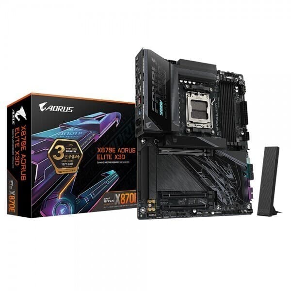 제이씨현플레이스 GIGABYTE X870E AORUS ELITE X3D - 최저가 449,000원