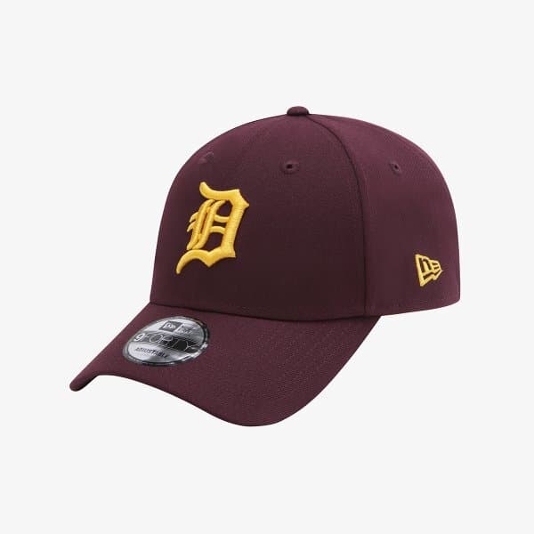 신세계백화점 MLB 디트로이트 타이거즈 베이직 볼캡 마룬
