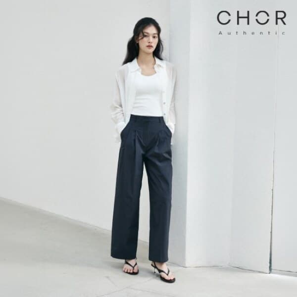 GS_SHOP_TV 코어 어센틱 26SS 썸머 투턱 트라우저 - 최저가 39,900원