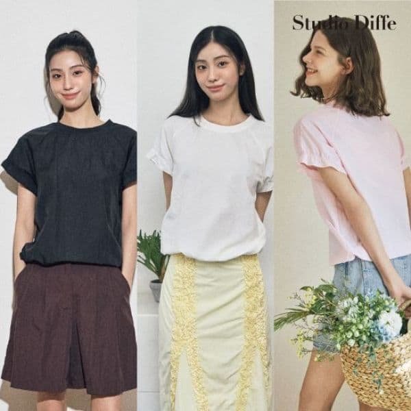 GS_SHOP_TV 스튜디오디페 26SS 셔링 경량 블라우스 - 최저가 59,900원