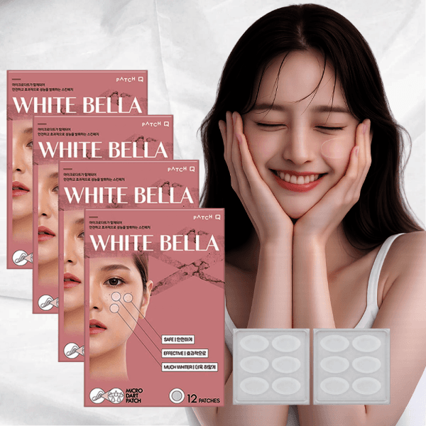 패치큐본사 패치큐 화이트벨라 기미패치 마이크로니들 12매입 x 4팩 - 최저가 63,800원