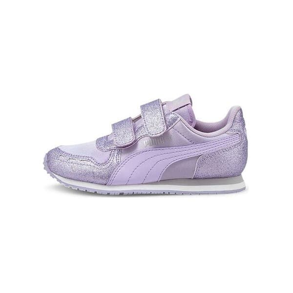 CJ온스타일 남여공용 키즈 카바나 레이서 글리츠 스니커즈 퍼플 370985-07 - 최저가 17,320원