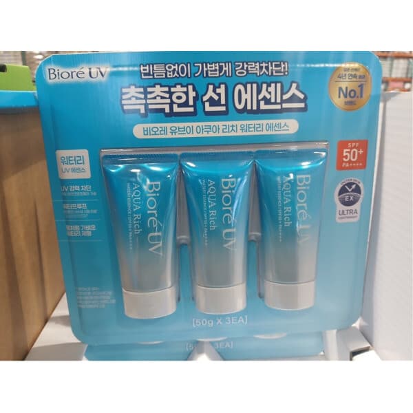 cooldome 비오레 UV 리치 워터리 에센스 50G X 3개입