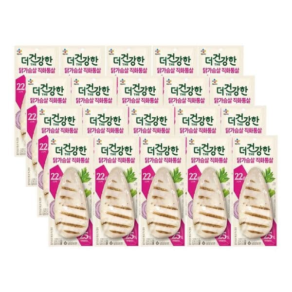 NS홈쇼핑 CJ 더건강한 닭가슴살 직화 통살구이 100g x20개